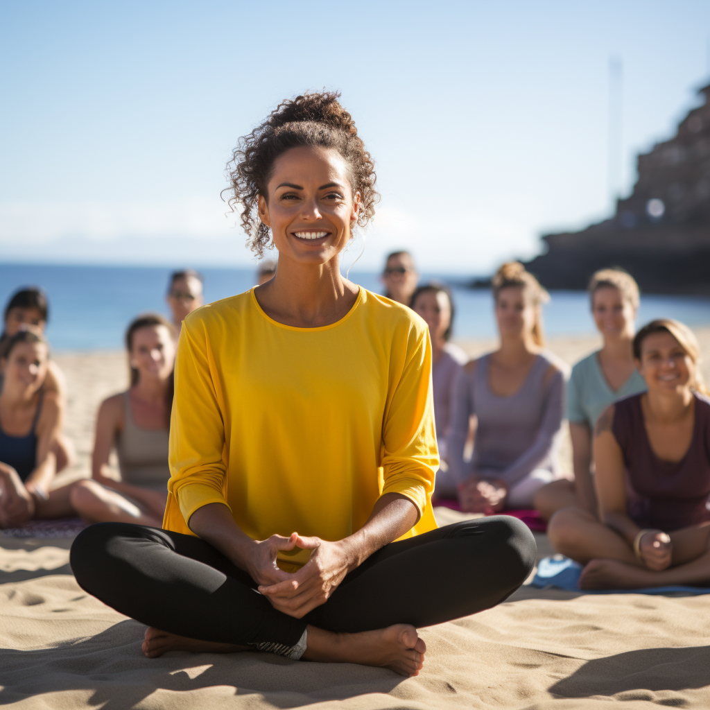 Yoga Classes on the Beach in Maspalomas Gran Canaria